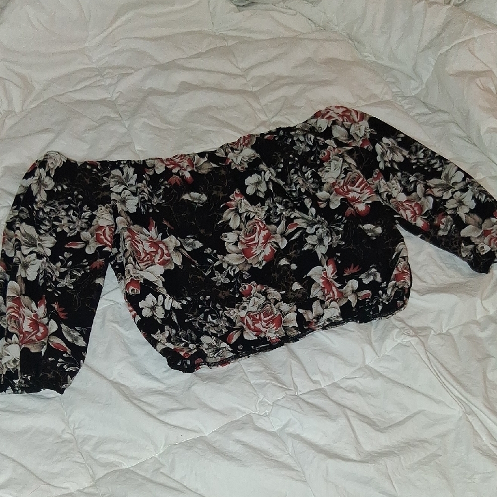 Floral Off-Shoulder Top